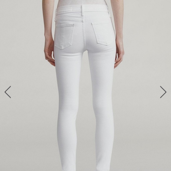 Rag & Bone White Skinny Jeans 28 - Picture 5 of 7